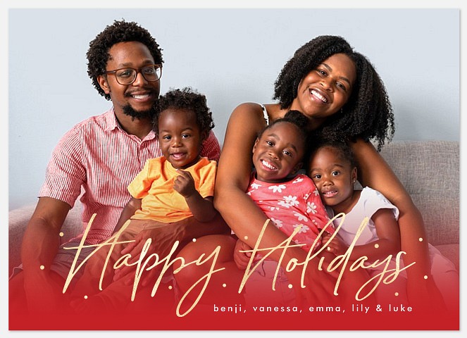 Ruby Holiday Holiday Photo Cards