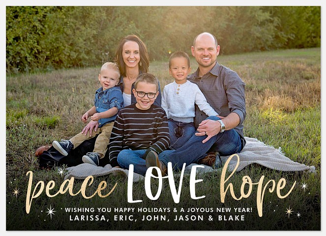 All the Love Holiday Photo Cards