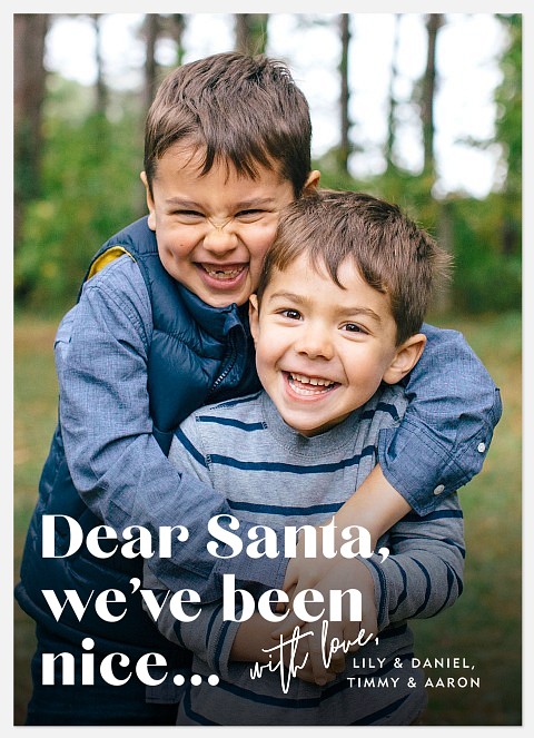 Lit Holiday Holiday Photo Cards