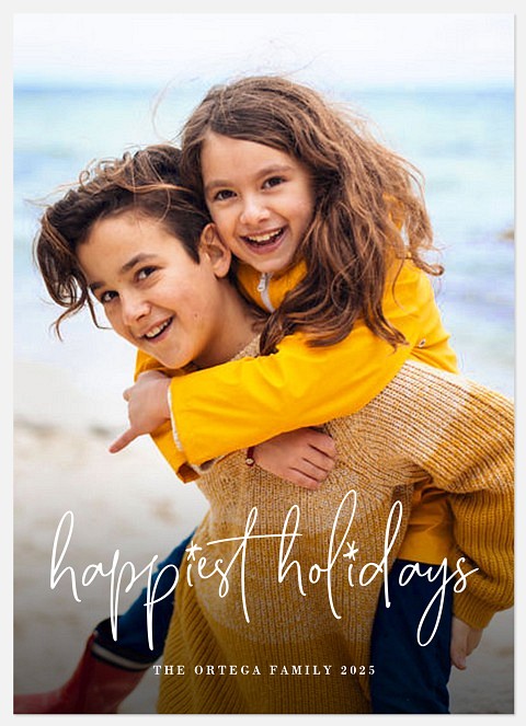 Simply Merry Holiday Photo Cards