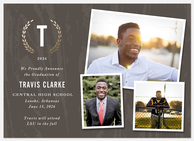 Rustic Charm Graduation Cards