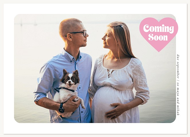 Tiny Arrival Pregnancy Announcements