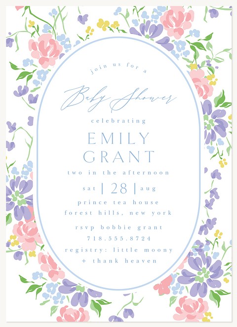  Spring Garden Baby Shower Invites