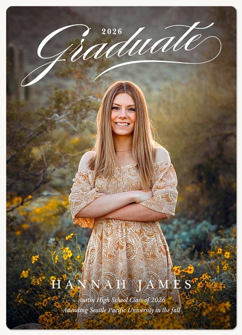 Top Script Graduation Cards