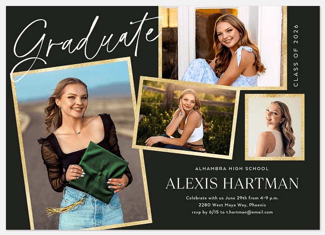 Delighted Frames Graduation Cards