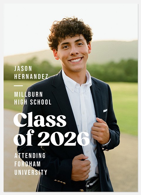 On The Side Graduation Cards