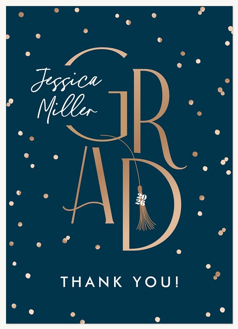 Tassel Topper Thank You Cards 