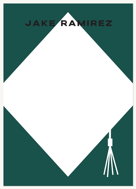 Abstract Cap Thank You Cards 