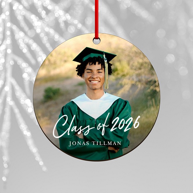 Brushed Class Custom Ornaments