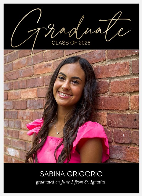 Simplicity Graduation Cards