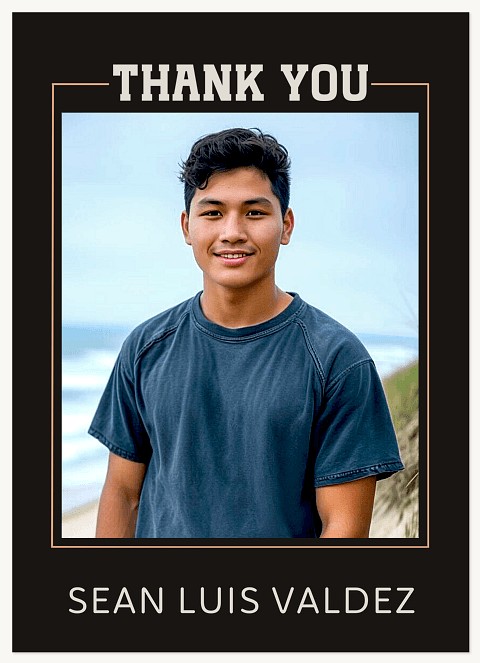 Mod Frame Thank You Cards 