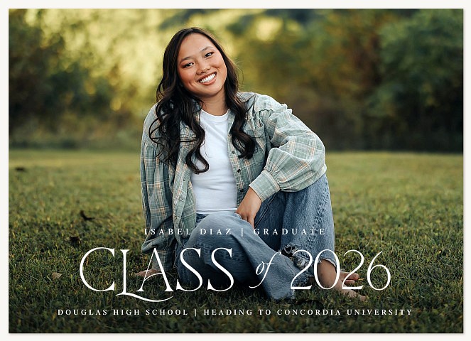 Stylish Class Graduation Cards