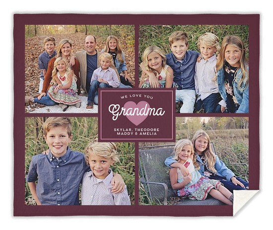 We Love You  Custom Blankets