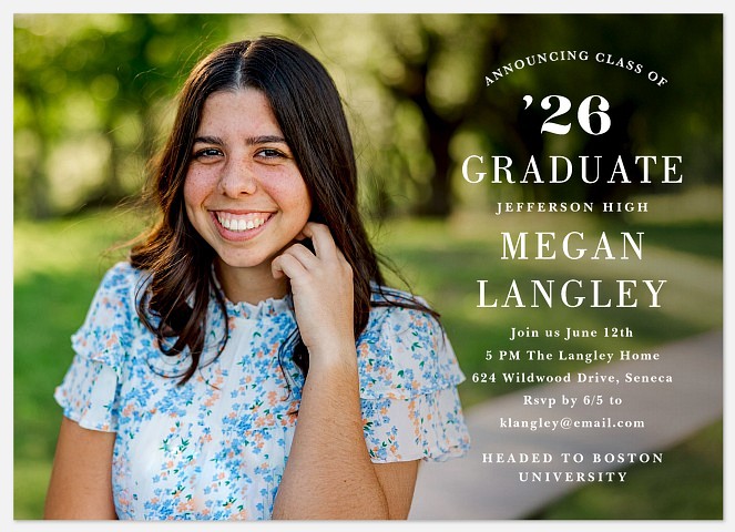 Simple Stack Graduation Cards