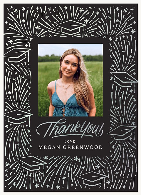 Celebration Caps Thanks Thank You Cards 