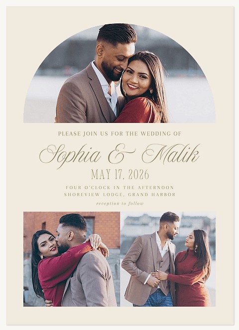 Timeless Love Wedding Invitations