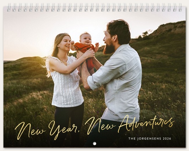 New Adventures Calendar Personalized Photo Calendars