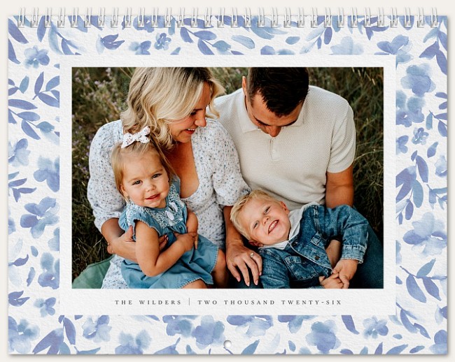Floral Elegance Calendar Personalized Photo Calendars