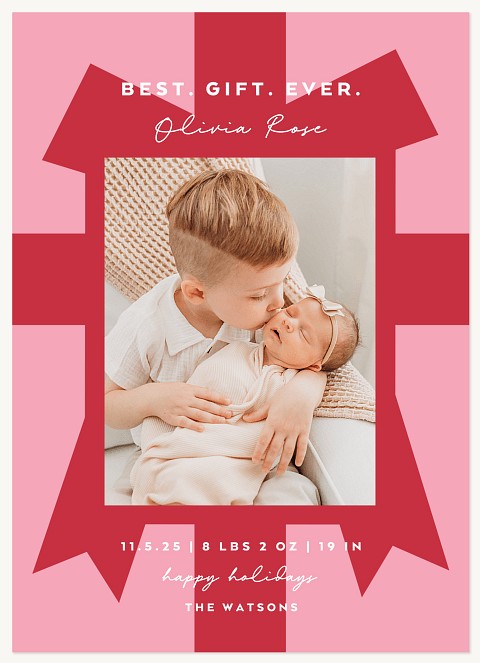 Best Bow Personalized Holiday Cards