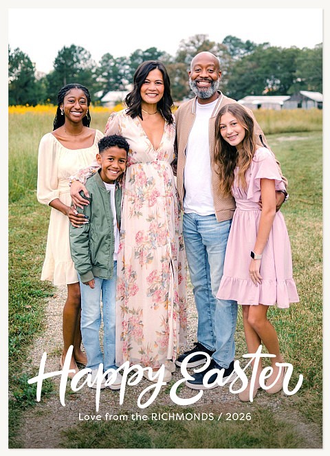 Spring Breeze Script Easter Cards