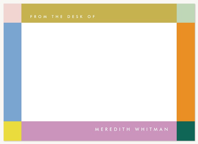 Bright Border Stationery