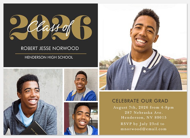 Notable Year Graduation Cards