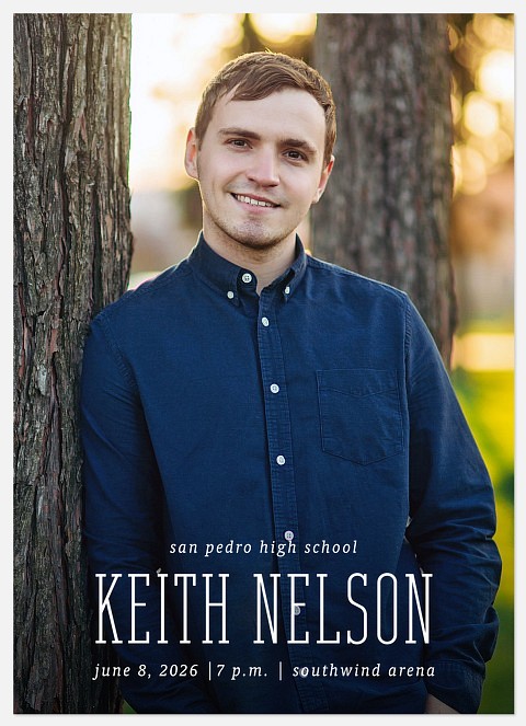 Stately Name Graduation Cards