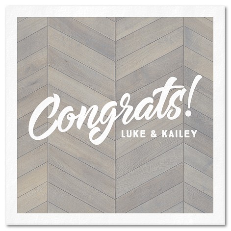 Barn Congrats Custom Napkins