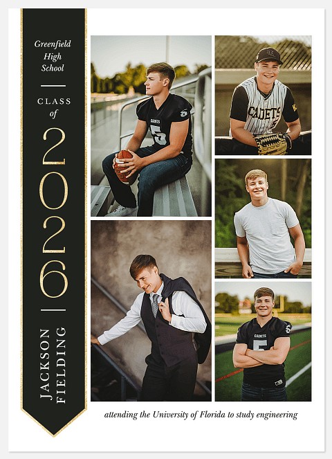 Banner Year Graduation Cards