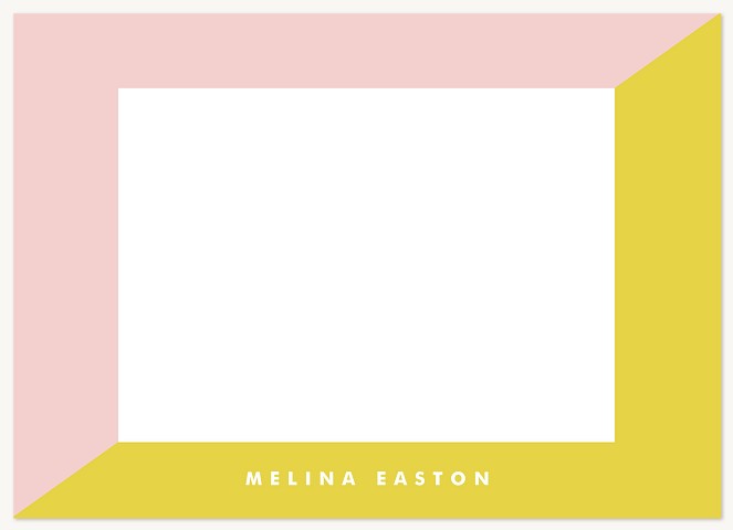 Colorblock Stationery