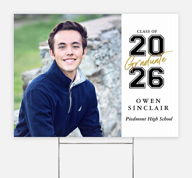 Sidebar Graduation Yard Signs