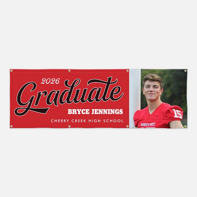 School Spirit Graduation Banner Graduation Banners