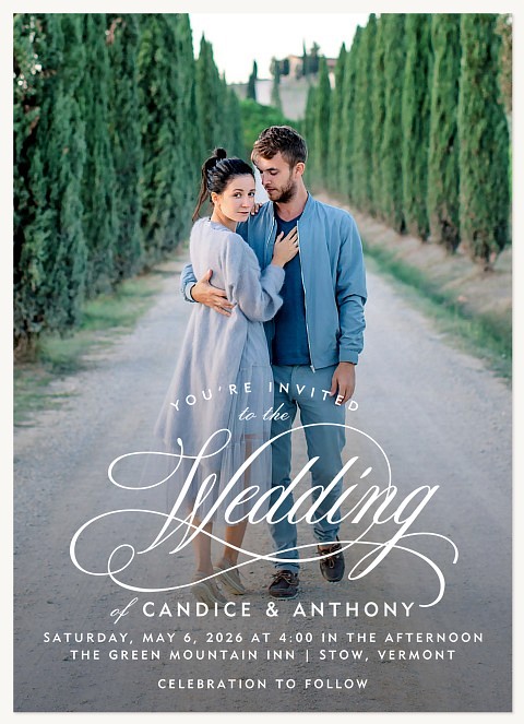 Fanciful Bliss Wedding Invitations