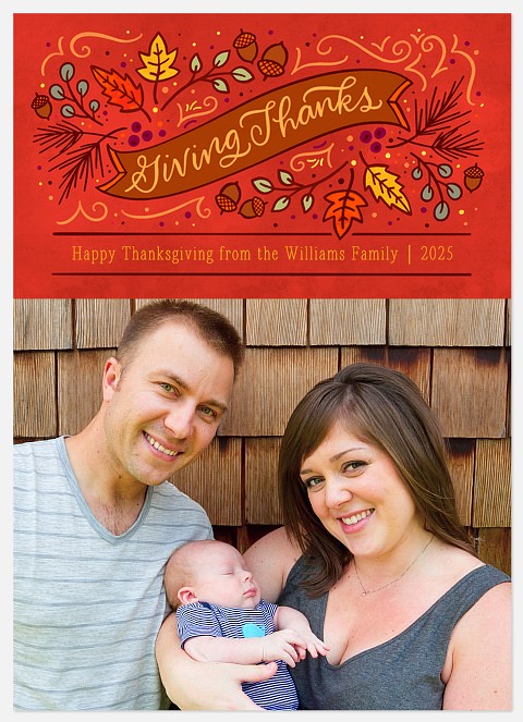 Autumn Doodles Thanksgiving Cards