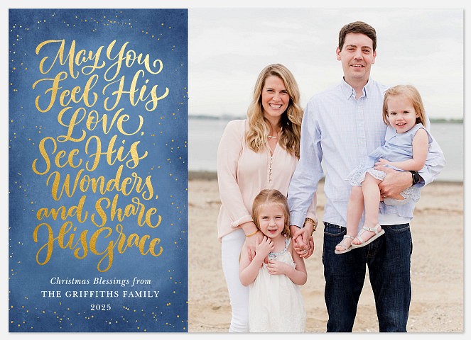 Wonders of Love Holiday Photo Cards