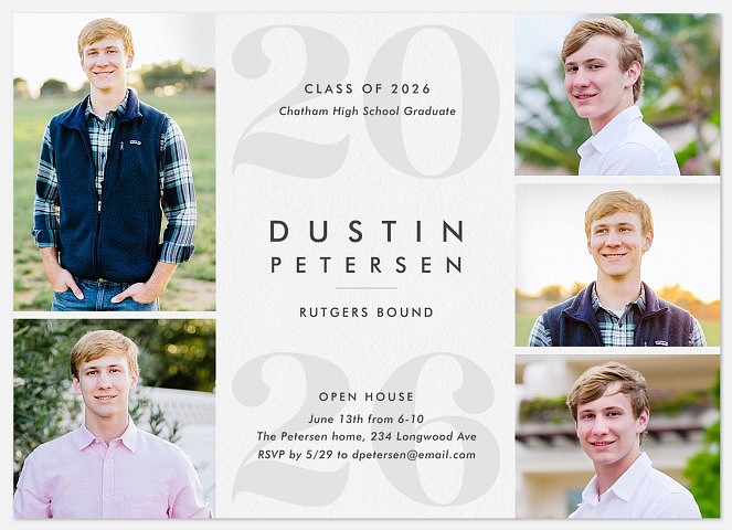 Mod Scrapbook Graduation Cards