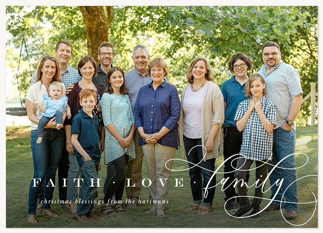 Family Focus Christmas Cards