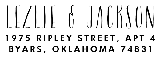 Sweetly Sketched | Custom Rubber Stamps