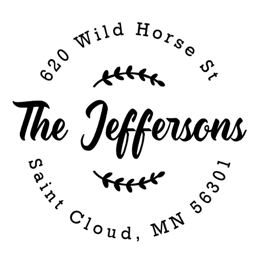 Brushed Signature | Custom Rubber Stamps