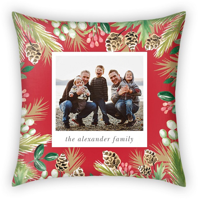 Folk Forest Custom Pillows