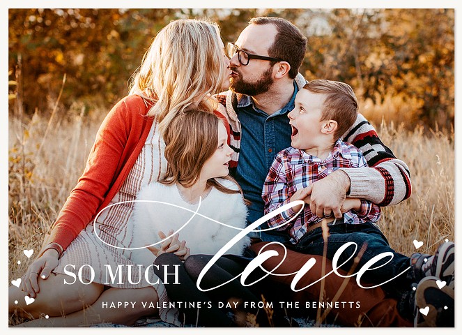 So Much Love Valentines Cards
