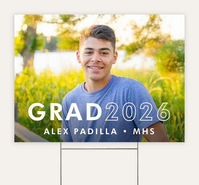 Bold Grad Custom Yard Signs