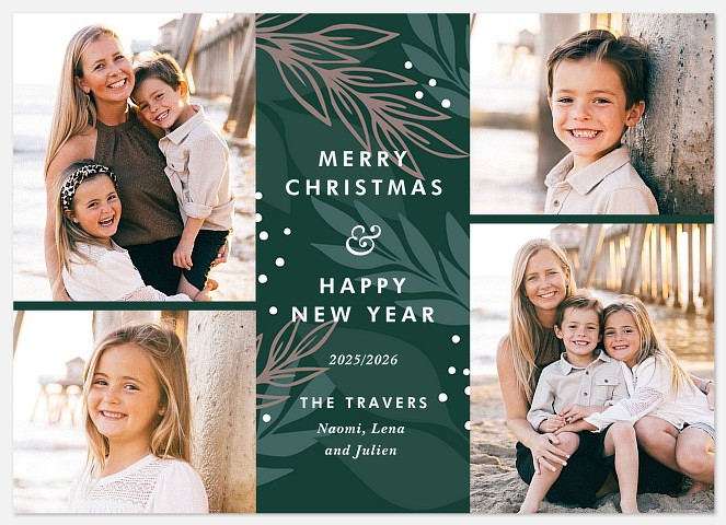 Wintergreen Holiday Photo Cards