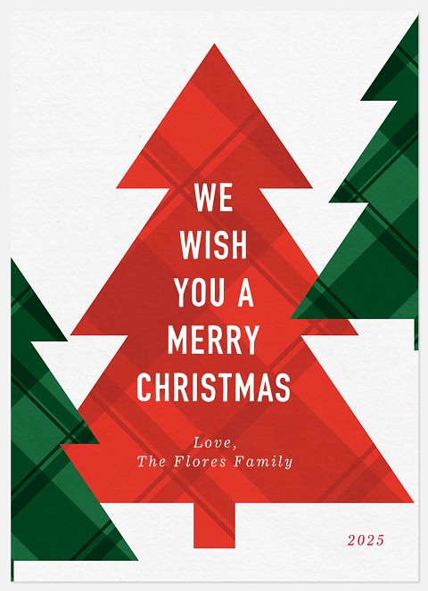 Tree Farm Holiday Photo Cards