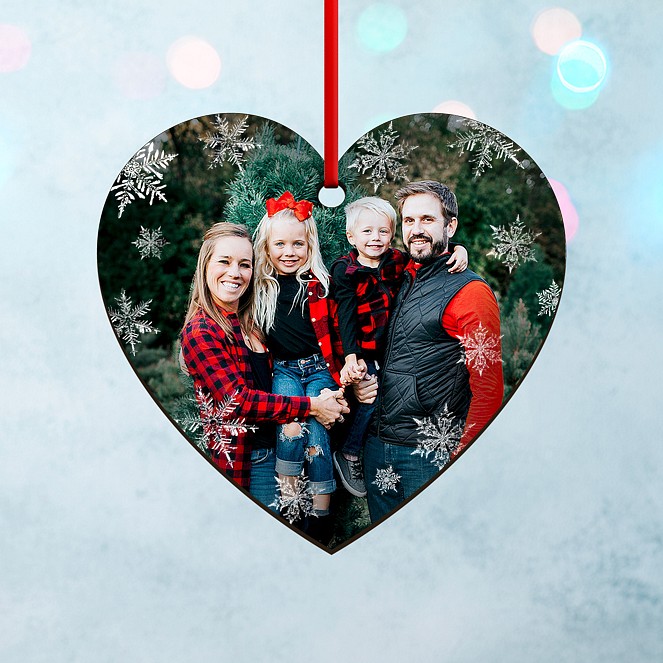 Snowflakes Personalized Ornaments