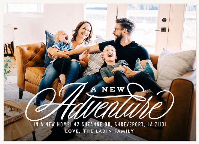 A New Adventure Moving Announcements