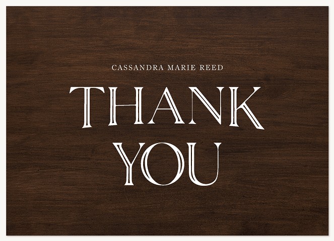 Fancy Inline Thank You Cards 