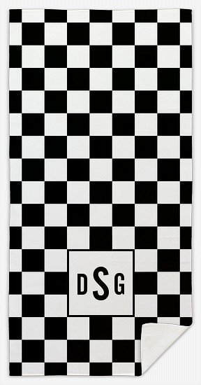 Finish Line Custom Beach Towels