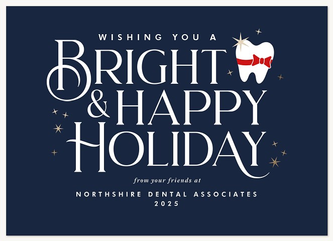 Bright & Happy Business Holiday Cards
