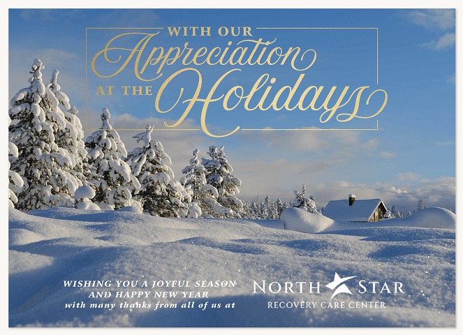 Holiday Landscape Business Holiday Cards